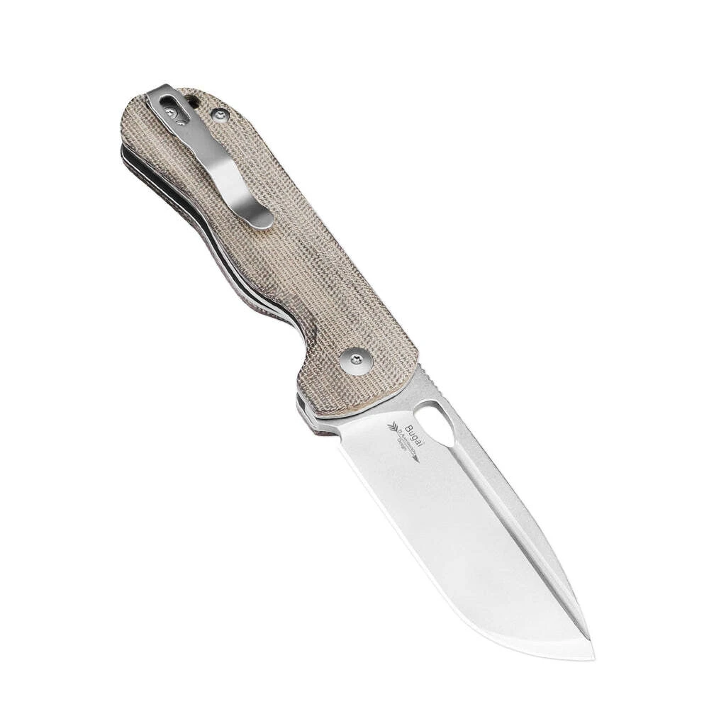 Kizer Bugai Green Micarta V3627C1 4 Kizer Bugai Green Micarta V3627C1 - Image 2