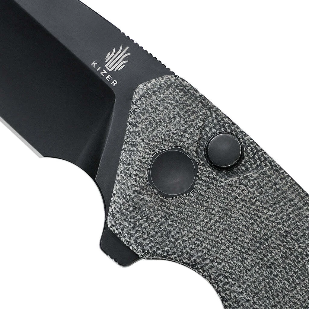 Kizer Mad Tanto 154CM,Micarta, V4602C1 7 Kizer Mad Tanto 154CM,Micarta, V4602C1 - Image 5