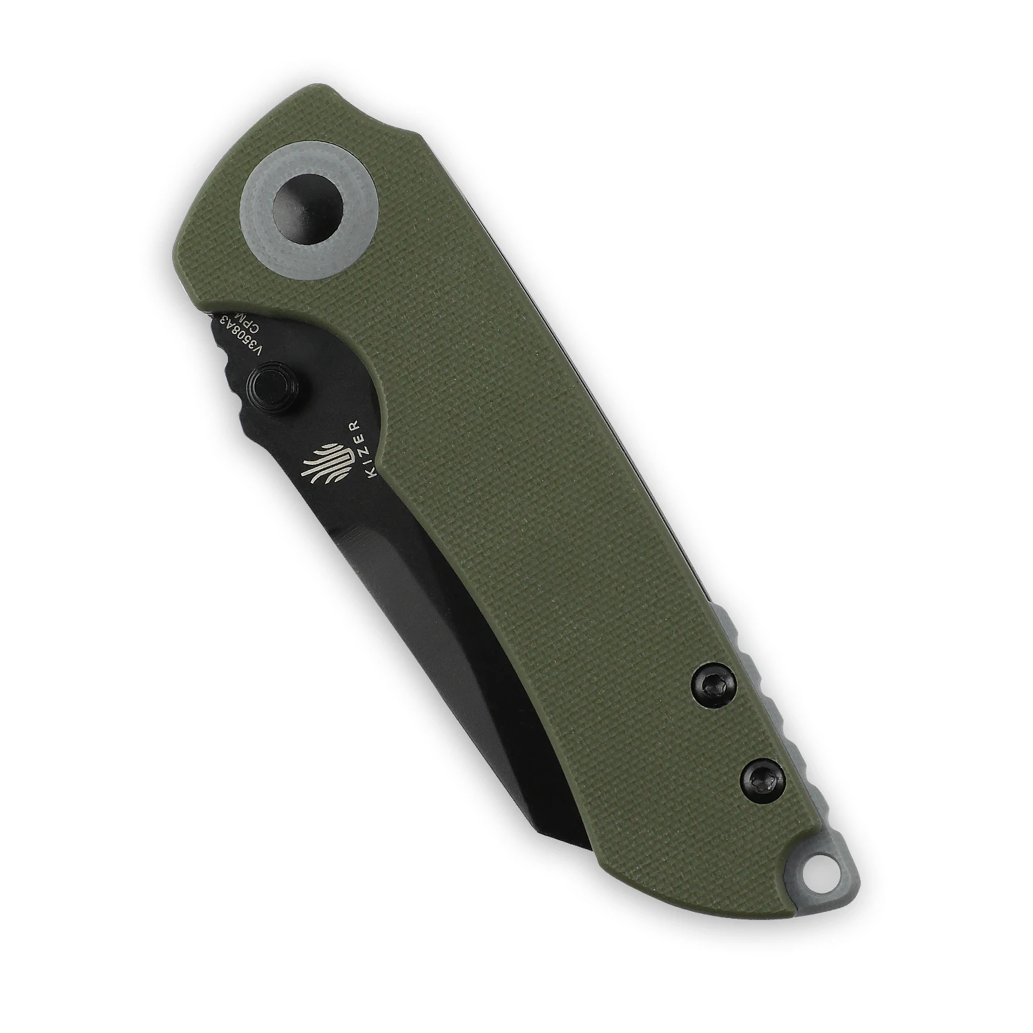 Kizer Mini Critical Green G-10 - V3508A3 9 Kizer Mini Critical Green G-10 - V3508A3 - Image 7
