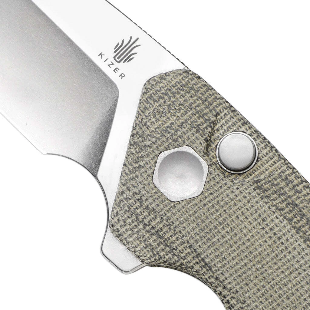 Kizer Mad Tanto 154CM,Micarta, V4602C2 7 Kizer Mad Tanto 154CM,Micarta, V4602C2 - Image 5