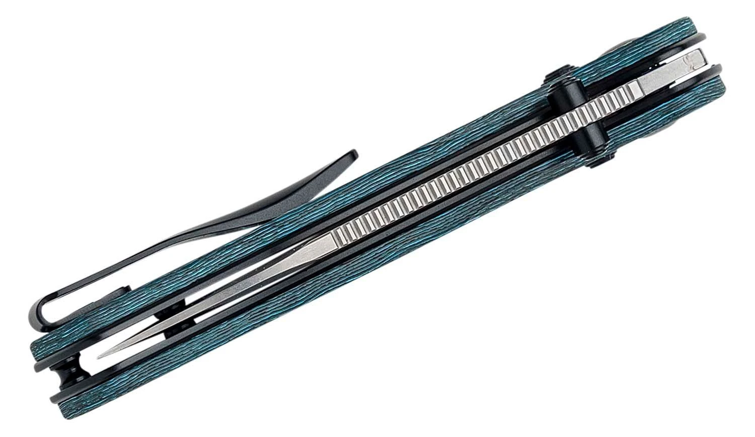 Kizer Azo Drop Bear Folding Knife - Arctic Storm FatCarbon Handles Ki3619A2 7 Kizer Azo Drop Bear Folding Knife - Arctic Storm FatCarbon Handles Ki3619A2 - Image 5