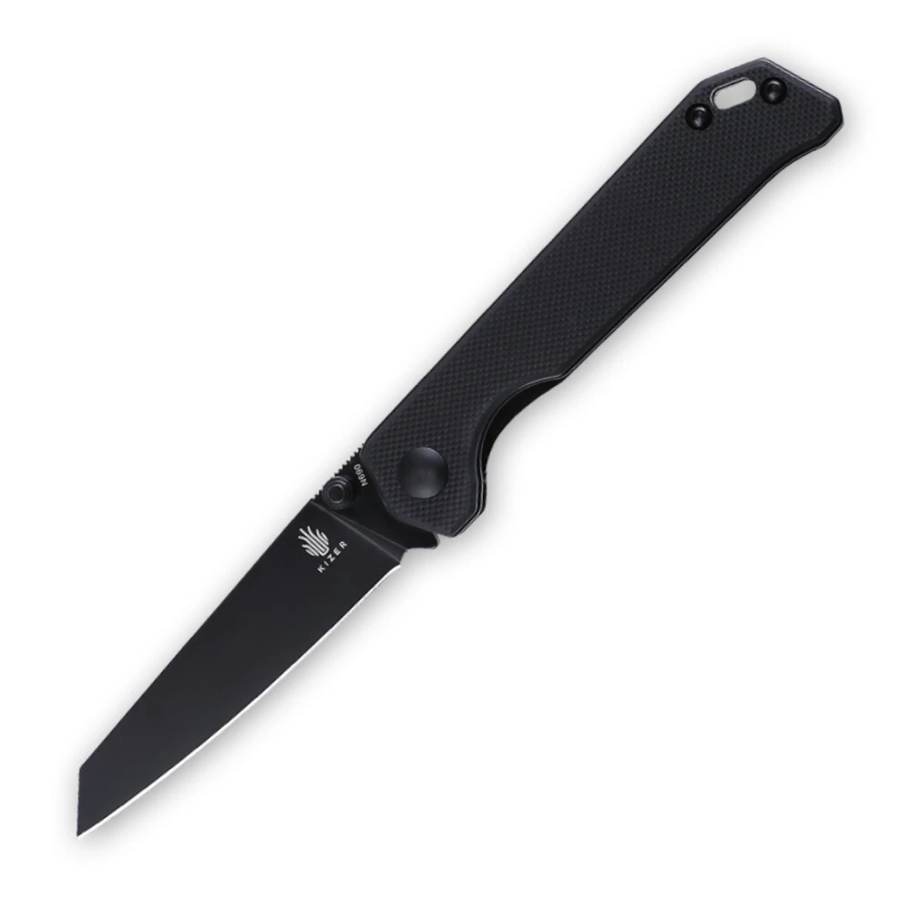 KIZER Mini Begleiter Folding Knife, Black G10 Handle V3458RN5 3 KIZER Mini Begleiter Folding Knife, Black G10 Handle V3458RN5